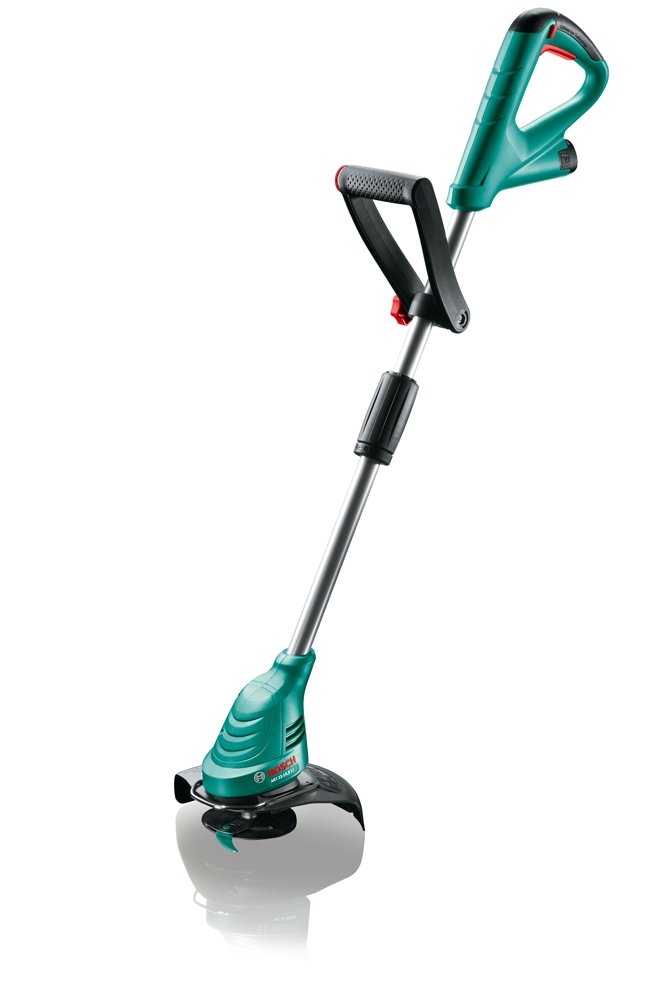 Bosch DIY Akku-Rasentrimmer ART 23-10,8 LI ohne Akku, Pflanzenschutzbügel, Karton (10,8 V, Schnittkreisdurchmesser 23 cm)